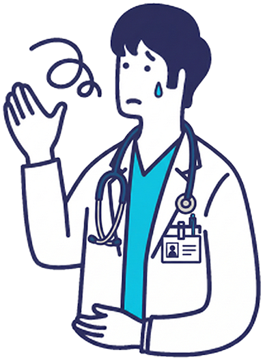 病院・クリニック向け税務顧問のお悩みイメージ