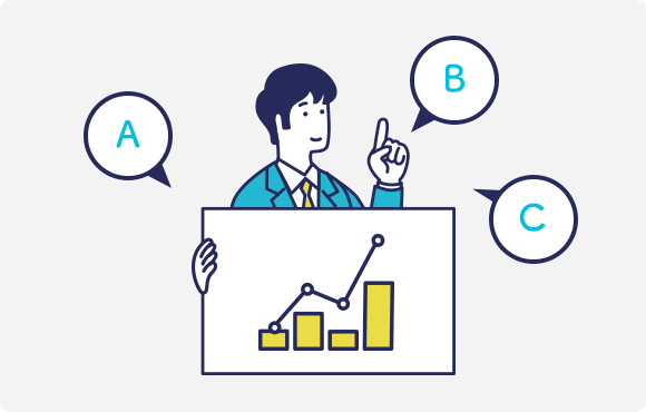 必要な会計・税務の知識が⾝につきます